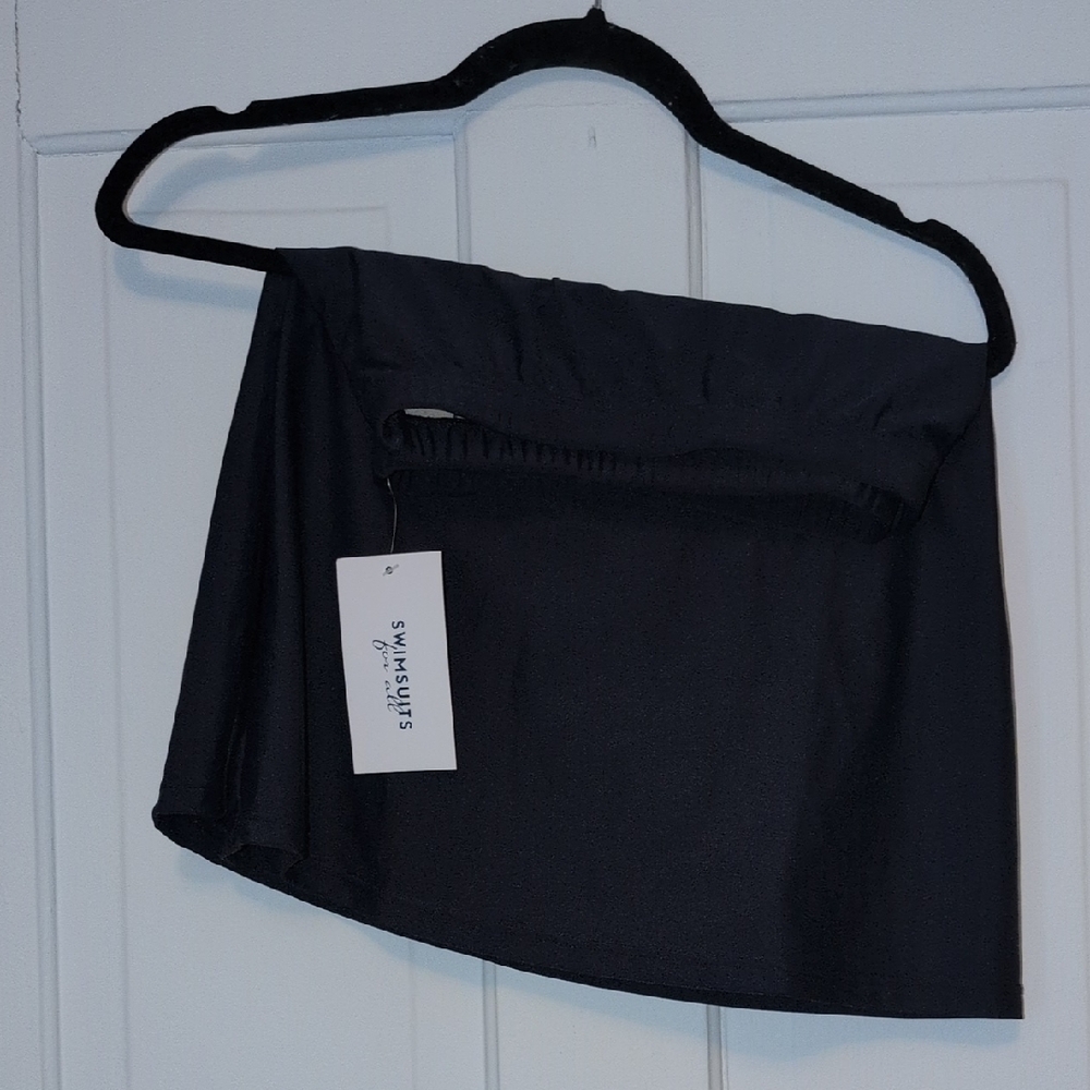 Swimsuits For All Classic Black Bikini Bottom